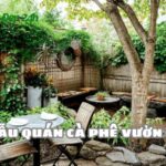 Mẫu quán cà phê vườn đẹp